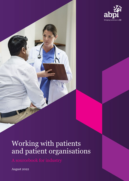 Working with patients and patient organisations - A sourcebook for industry 2022